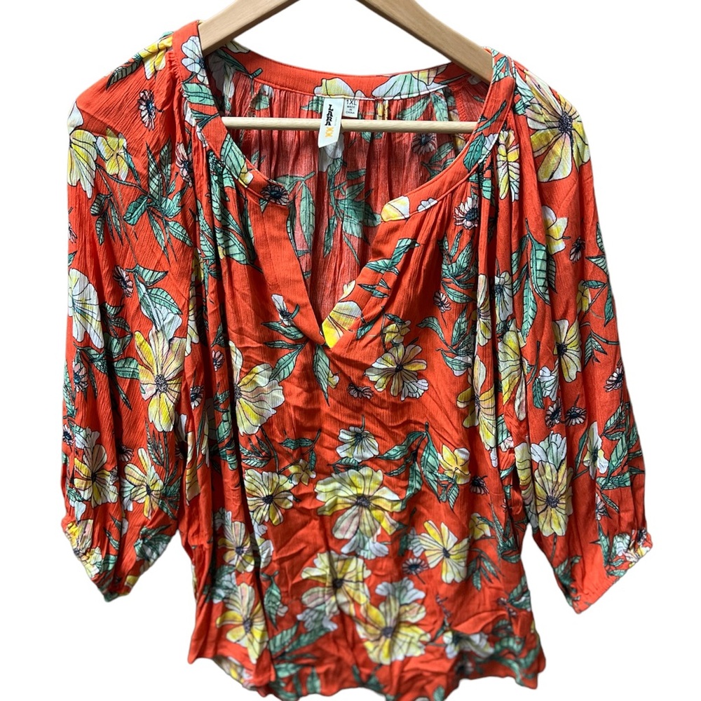 Lara Fashion Balloon Sleeve Blouse